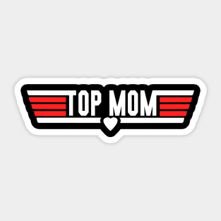 Mom Sweatshirt. Sticker